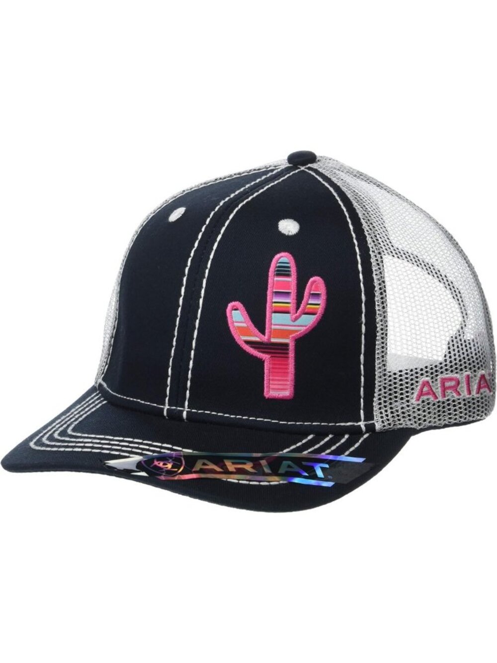 Stylish Women's Cactus Logo Snapback Hat | Trendy Outdoor Cap for All Seasons